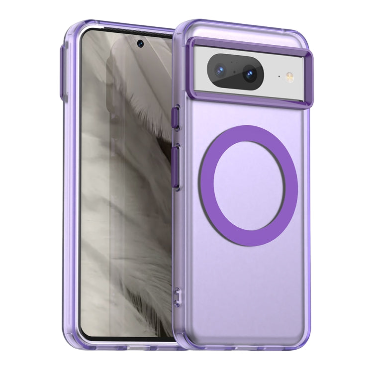 Candy Magsafe PC Hybrid TPU Phone Case, For Google Pixel 9, For Google Pixel 8a, For Google Pixel 8 Pro, For Google Pixel 8