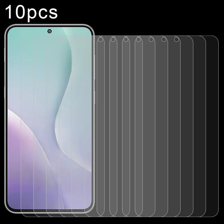 10pcs 0.26mm 9H 2.5D Tempered Glass Film, For Galaxy Buddy5 5G, For Galaxy F07e 4G, For Samsung Galaxy M17e 5G, For Samsung Galaxy F07 4G, For Samsung Galaxy M07 4G, For Samsung Galaxy M17 5G, For Samsung Galaxy F17 5G, For Samsung Galaxy A57          ...