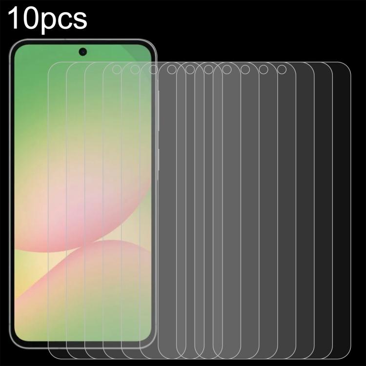 10pcs 0.26mm 9H 2.5D Tempered Glass Film, For Galaxy Buddy5 5G, For Galaxy F07e 4G, For Samsung Galaxy M17e 5G, For Samsung Galaxy F07 4G, For Samsung Galaxy M07 4G, For Samsung Galaxy M17 5G, For Samsung Galaxy F17 5G, For Samsung Galaxy A57          ...