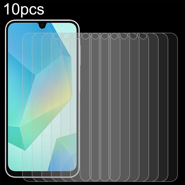 10pcs 0.26mm 9H 2.5D Tempered Glass Film, For Galaxy Buddy5 5G, For Galaxy F07e 4G, For Samsung Galaxy M17e 5G, For Samsung Galaxy F07 4G, For Samsung Galaxy M07 4G, For Samsung Galaxy M17 5G, For Samsung Galaxy F17 5G, For Samsung Galaxy A57          ...