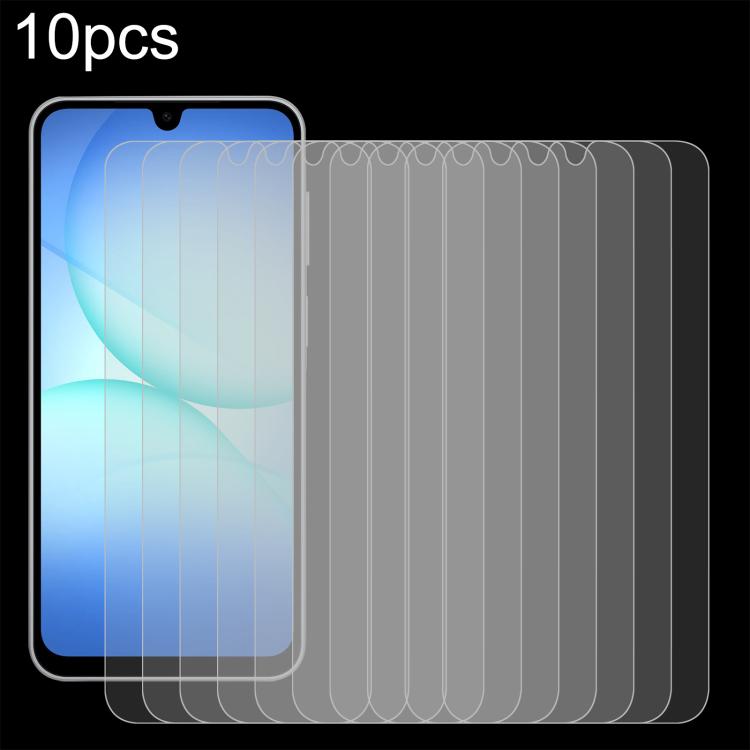 10pcs 0.26mm 9H 2.5D Tempered Glass Film, For Galaxy A08 4G, For Galaxy A08 5G, For Galaxy A18 4G, For Galaxy A18 5G, For Galaxy M47 5G, For Galaxy Buddy5 5G, For Galaxy F07e 4G, For Samsung Galaxy M17e 5G, For Samsung Galaxy F07 4G                    ...