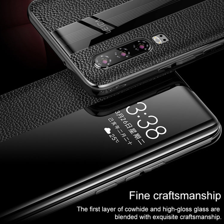 Genuine Leather Smart Flip Protective Case, For Huawei P30 Pro, For Huawei P30, For Huawei P20 Pro, For Huawei P20