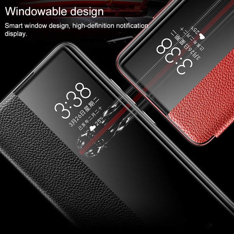 Genuine Leather Smart Flip Protective Case, For Huawei P30 Pro, For Huawei P30, For Huawei P20 Pro, For Huawei P20