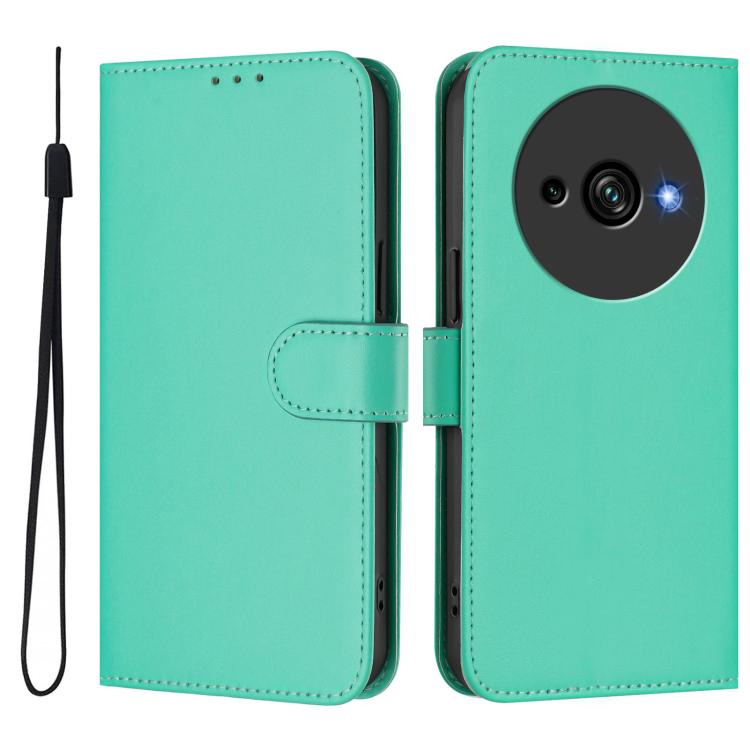 Skin Feel Solid Color Leather Phone Case with Lanyard, For Oukitel C59 / C59 Pro, For Oukitel C57s