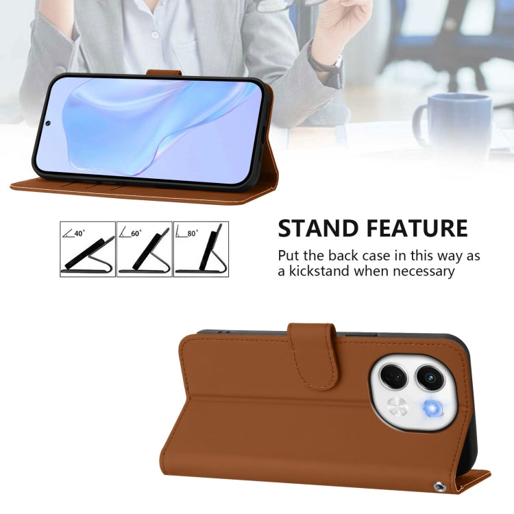 Skin Feel Solid Color Leather Phone Case with Lanyard, For Tecno Spark 30 5G / Pova 6 Neo 5G, For Tecno Spark Go 1