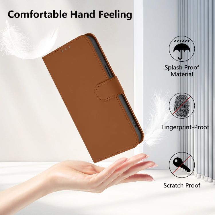 Skin Feel Solid Color Leather Phone Case with Lanyard, For Redmi A1 4G Global / A2 4G, For Redmi Note 12 Explorer