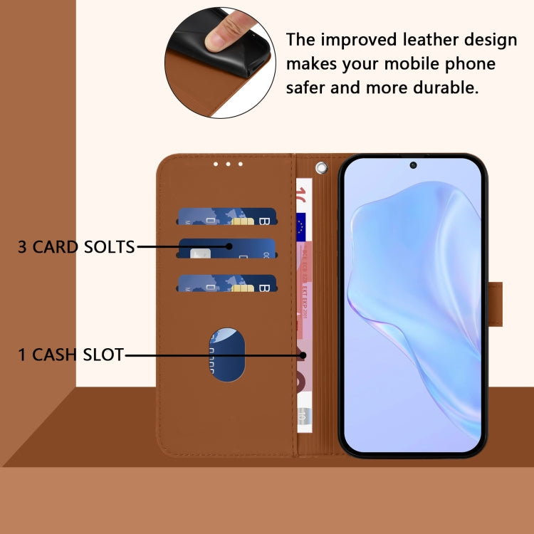 Skin Feel Solid Color Leather Phone Case with Lanyard, For Redmi Note 11 4G Global, For Redmi A1+ 4G / A2+