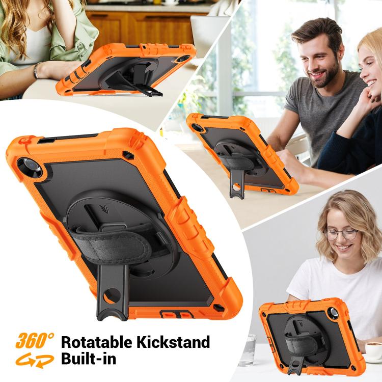 Turntable Holder Silicone Hybrid PC Tablet Case with Shoulder Strap, For Xiaomi Redmi Pad 2 SE 9.7 2026, For Xiaomi Redmi Pad 2, For Xiaomi Redmi Pad SE 8.7 2024