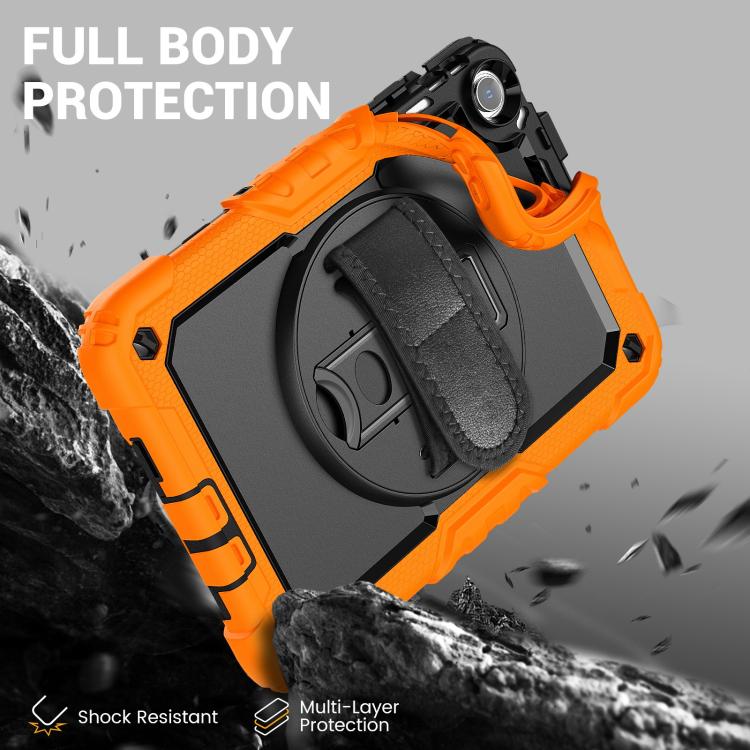 Turntable Holder Silicone Hybrid PC Tablet Case with Shoulder Strap, For Xiaomi Redmi Pad 2 SE 9.7 2026, For Xiaomi Redmi Pad 2, For Xiaomi Redmi Pad SE 8.7 2024