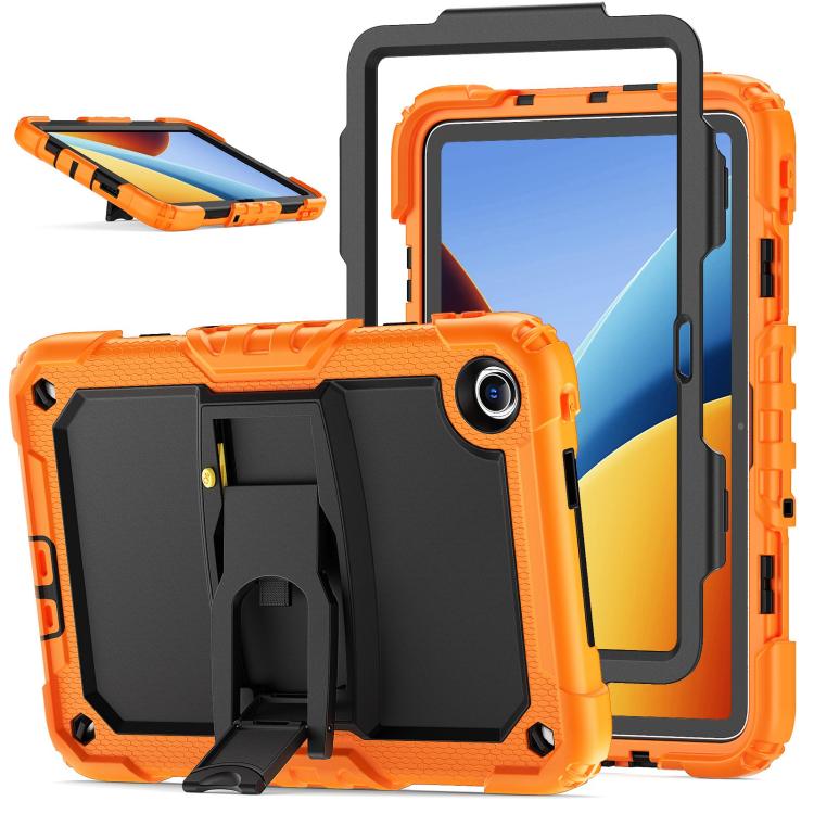 Silicone Hydric PC Tablet Case with Shoulder Strap & Holder, For Xiaomi Redmi Pad 2 SE 9.7 2026, For Xiaomi Redmi Pad 2 11 2025, For Xiaomi Redmi Pad SE 8.7 2024
