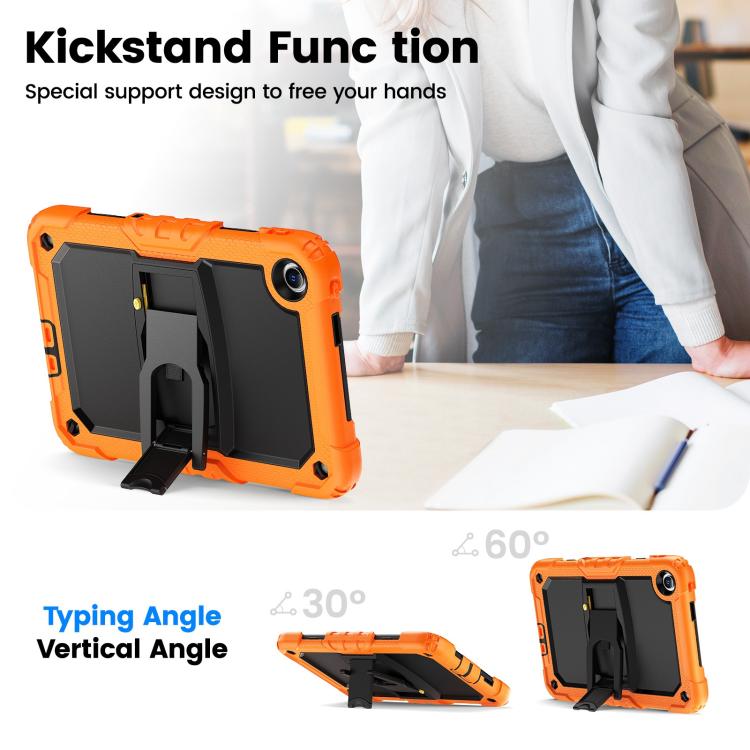 Silicone Hydric PC Tablet Case with Shoulder Strap & Holder, For Xiaomi Redmi Pad 2 SE 9.7 2026, For Xiaomi Redmi Pad 2 11 2025, For Xiaomi Redmi Pad SE 8.7 2024