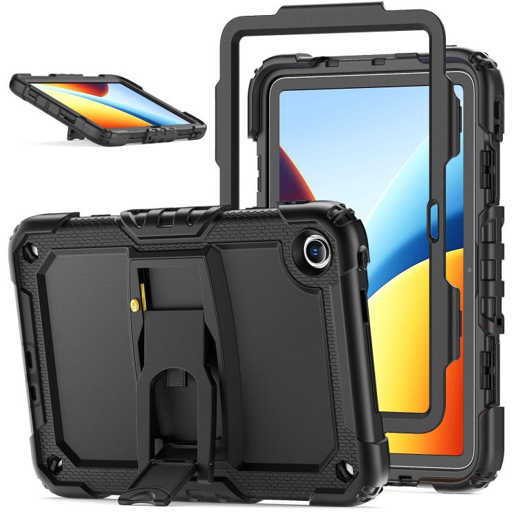 Silicone Hydric PC Tablet Case with Shoulder Strap & Holder, For Xiaomi Redmi Pad 2 SE 9.7 2026, For Xiaomi Redmi Pad 2 11 2025, For Xiaomi Redmi Pad SE 8.7 2024