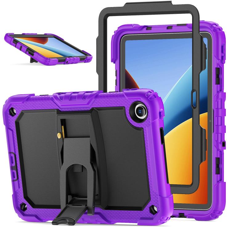 Silicone Hydric PC Tablet Case with Shoulder Strap & Holder, For Xiaomi Redmi Pad 2 SE 9.7 2026, For Xiaomi Redmi Pad 2 11 2025, For Xiaomi Redmi Pad SE 8.7 2024