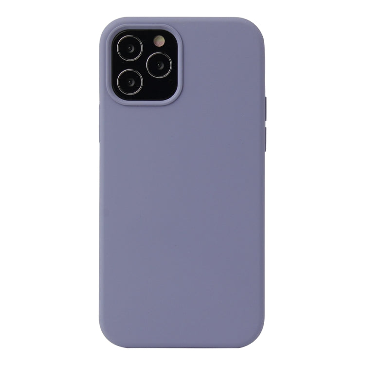 Solid Color Liquid Silicone Shockproof Protective Case, For iPhone 12 mini, For iPhone 12 / 12 Pro, For iPhone 12 Pro Max