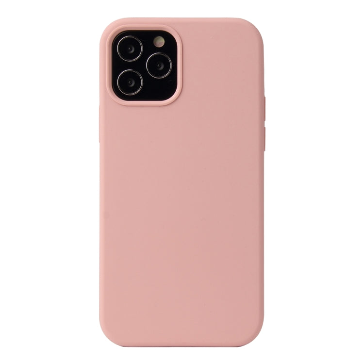 Solid Color Liquid Silicone Shockproof Protective Case, For iPhone 12 mini, For iPhone 12 / 12 Pro, For iPhone 12 Pro Max