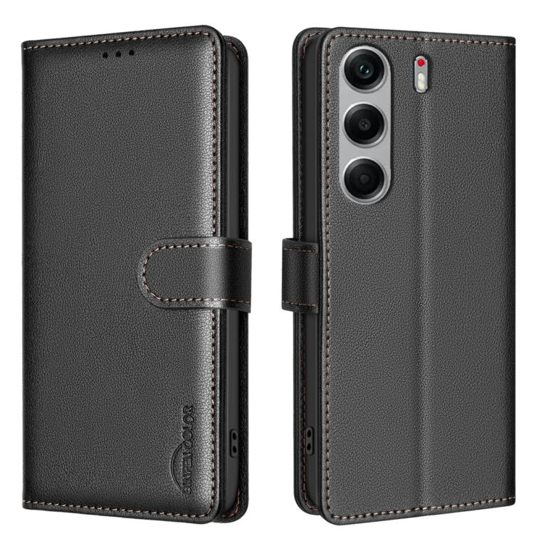 Litchi Texture RFID Anti-theft Leather Phone Case, For Tecno Pova 7 Ultra 5G, For Tecno Camon 40 Pro 4G, For Tecno Camon 40, For Tecno Camon 40 Pro 5G, For Tecno POP 9 5G / Spark 30C 5G, For Tecno Pova 6 Neo 5G / Spark 30 5G, For Tecno Spark 30 Pro 4G ...