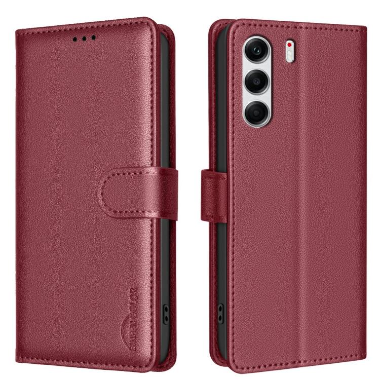 Litchi Texture RFID Anti-theft Leather Phone Case, For Tecno Pova 7 Ultra 5G, For Tecno Camon 40 Pro 4G, For Tecno Camon 40, For Tecno Camon 40 Pro 5G, For Tecno POP 9 5G / Spark 30C 5G, For Tecno Pova 6 Neo 5G / Spark 30 5G, For Tecno Spark 30 Pro 4G ...