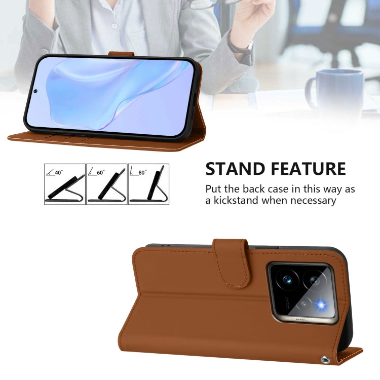 Skin Feel Solid Color Leather Phone Case with Lanyard, For Realme GT7 Pro 5G, For Realme C63 5G Global