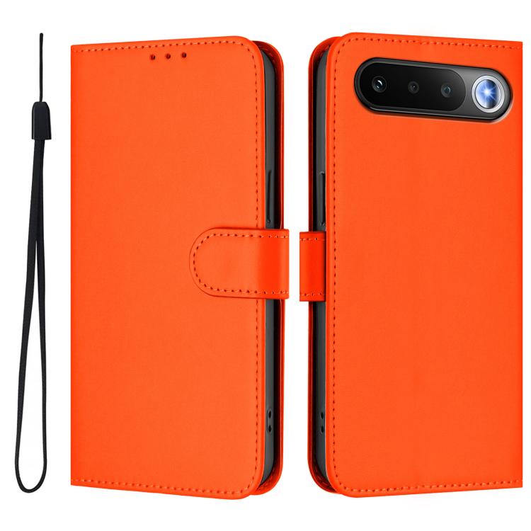 Skin Feel Solid Color Leather Phone Case with Lanyard, For Realme C83 5G india / C85 5G, For Realme 16 5G Global