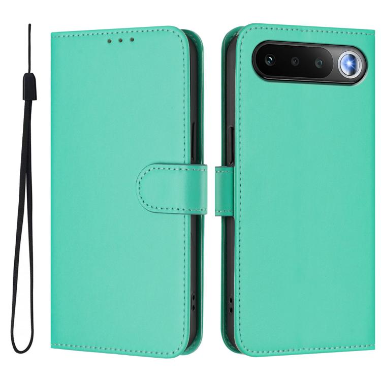 Skin Feel Solid Color Leather Phone Case with Lanyard, For Realme C83 5G india / C85 5G, For Realme 16 5G Global