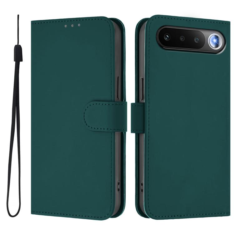 Skin Feel Solid Color Leather Phone Case with Lanyard, For Realme C83 5G india / C85 5G, For Realme 16 5G Global