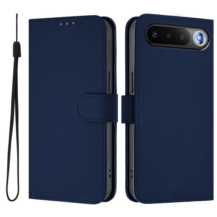 Skin Feel Solid Color Leather Phone Case with Lanyard, For Realme C83 5G india / C85 5G, For Realme 16 5G Global