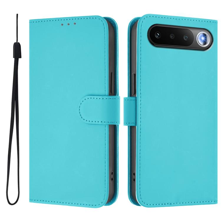 Skin Feel Solid Color Leather Phone Case with Lanyard, For Realme C83 5G india / C85 5G, For Realme 16 5G Global