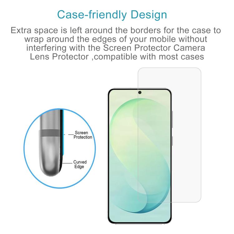 0.26mm 9H 2.5D Tempered Glass Film, Not Support Fingerprint ID, For Galaxy S26 FE 5G, For Samsung Galaxy S26+ 5G, For Samsung Galaxy S26 Edge 5G, For Samsung Galaxy S26 Ultra 5G, For Samsung Galaxy S26 5G, For Samsung Galaxy S25 Edge 5G                ...