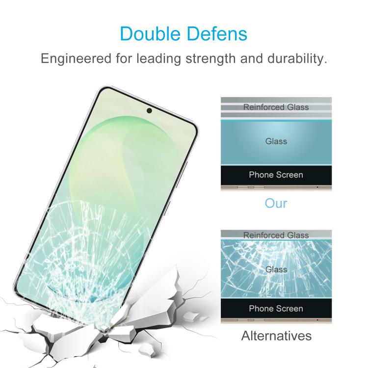 0.26mm 9H 2.5D Tempered Glass Film, Not Support Fingerprint ID, For Galaxy S26 FE 5G, For Samsung Galaxy S26+ 5G, For Samsung Galaxy S26 Edge 5G, For Samsung Galaxy S26 Ultra 5G, For Samsung Galaxy S26 5G, For Samsung Galaxy S25 Edge 5G                ...