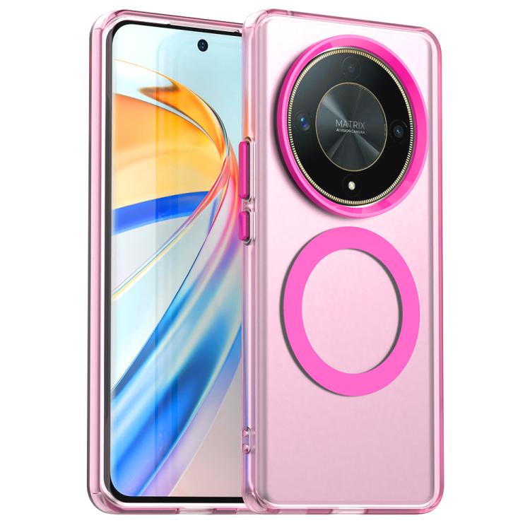 Candy Magsafe PC Hybrid TPU Phone Case, For Honor X60 Pro, For Honor Magic6 Lite 5G, For Honor X50, For Honor X9