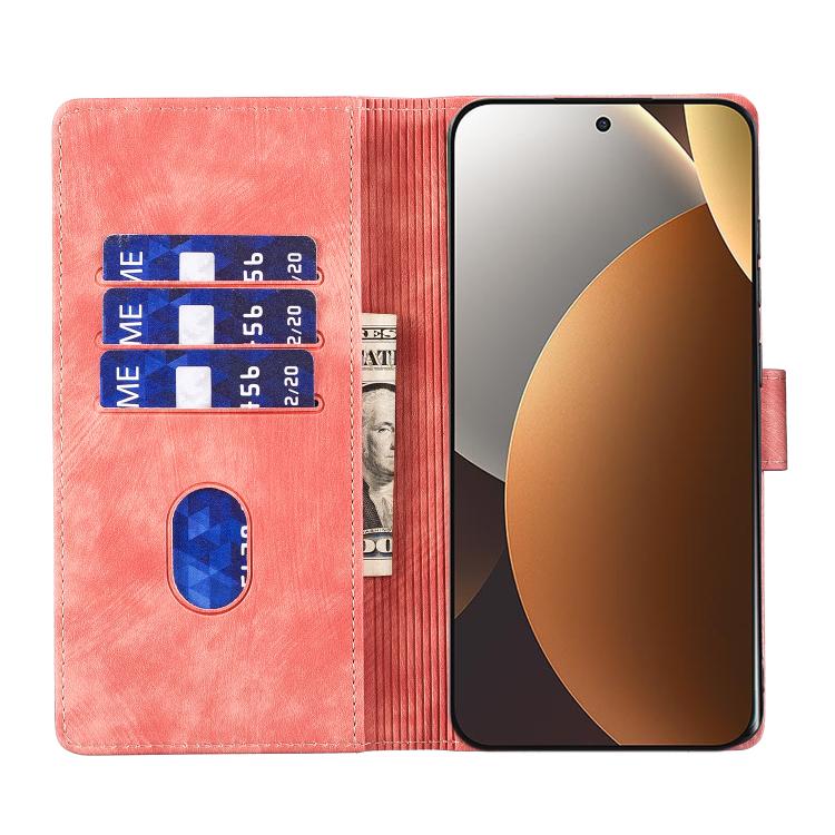 Pen Heart Cat Embossed Leather Phone Case, For Redmi Note 15 Pro+ 5G Global 163.3mm, For Redmi Note 15 4G / 5G Global 164mm, For Redmi Note 15 Pro 4G Global 163.2mm, For Redmi Note 15 Pro 5G Global 163.6mm, For Redmi 15C 5G / 4G EU 173mm, For Redmi A4 ...