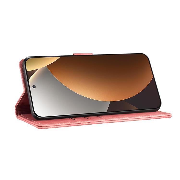 Pen Heart Cat Embossed Leather Phone Case, For Redmi Note 15 Pro+ 5G Global 163.3mm, For Redmi Note 15 4G / 5G Global 164mm, For Redmi Note 15 Pro 4G Global 163.2mm, For Redmi Note 15 Pro 5G Global 163.6mm, For Redmi 15C 5G / 4G EU 173mm, For Redmi A4 ...