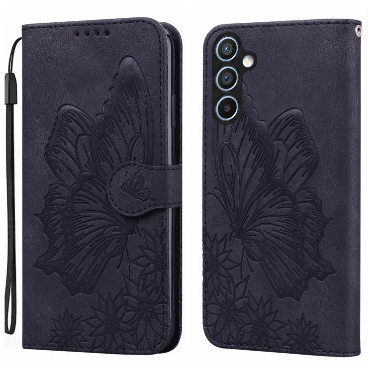 Retro Skin Feel Butterflies Embossing Horizontal Flip Leather Phone Case, For Galaxy S26 FE 5G, For Samsung Galaxy S26+ 5G, For Samsung Galaxy S26 Ultra 5G, For Samsung Galaxy S26 5G, For Samsung Galaxy S25 FE 5G, For Samsung Galaxy S25 5G             ...