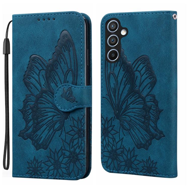 Retro Skin Feel Butterflies Embossing Horizontal Flip Leather Phone Case, For Galaxy S26 FE 5G, For Samsung Galaxy S26+ 5G, For Samsung Galaxy S26 Ultra 5G, For Samsung Galaxy S26 5G, For Samsung Galaxy S25 FE 5G, For Samsung Galaxy S25 5G             ...