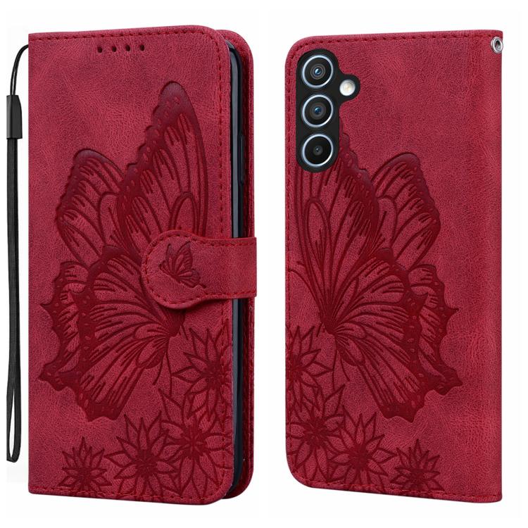 Retro Skin Feel Butterflies Embossing Horizontal Flip Leather Phone Case, For Samsung Galaxy S26+ 5G, For Samsung Galaxy S26 Ultra 5G, For Samsung Galaxy S26 5G, For Samsung Galaxy S25 FE 5G, For Samsung Galaxy S25 5G, For Samsung Galaxy S25+ 5G       ...