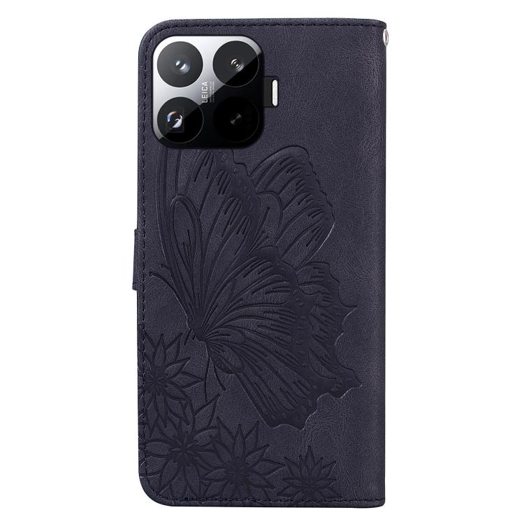 Retro Skin Feel Butterflies Embossing Horizontal Flip Leather Phone Case, For Xiaomi 15T Pro 5G, For Xiaomi 15T 5G, For Xiaomi Poco C75, For Xiaomi 14T Pro, For Xiaomi 14T
