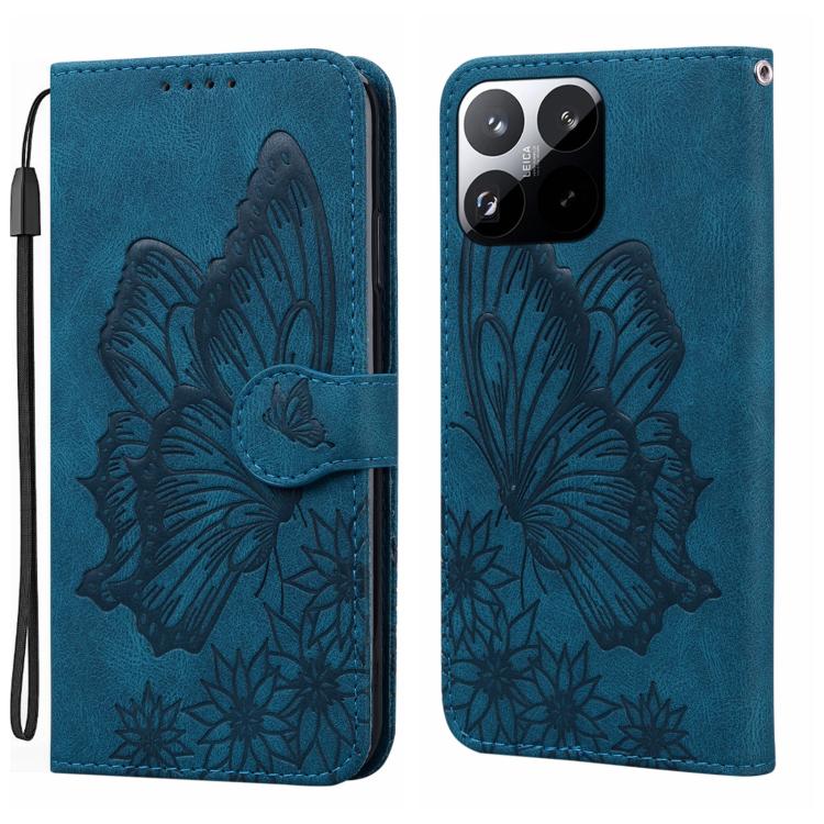 Retro Skin Feel Butterflies Embossing Horizontal Flip Leather Phone Case, For Xiaomi 15T Pro 5G, For Xiaomi 15T 5G, For Xiaomi Poco C75, For Xiaomi 14T Pro, For Xiaomi 14T