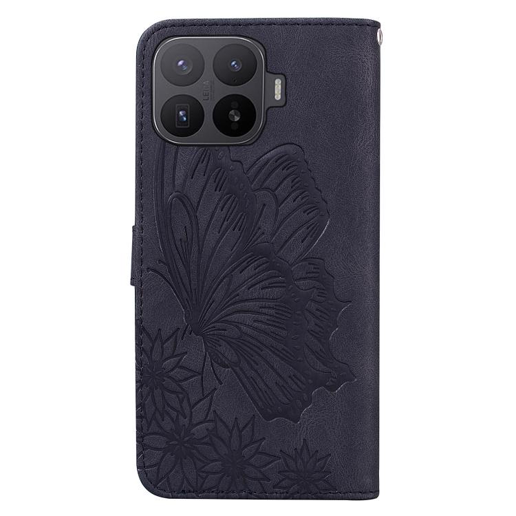 Retro Skin Feel Butterflies Embossing Horizontal Flip Leather Phone Case, For Xiaomi 17T Pro 5G, For Xiaomi 17T 5G, For Xiaomi 15T Pro 5G, For Xiaomi 15T 5G, For Xiaomi Poco C75, For Xiaomi 14T Pro, For Xiaomi 14T