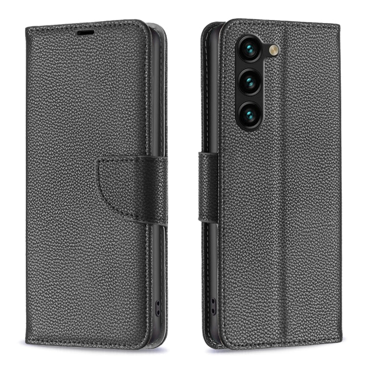 Litchi Texture Pure Color Flip Leather Phone Case, For Samsung Galaxy S25 5G, For Samsung Galaxy S25+ 5G