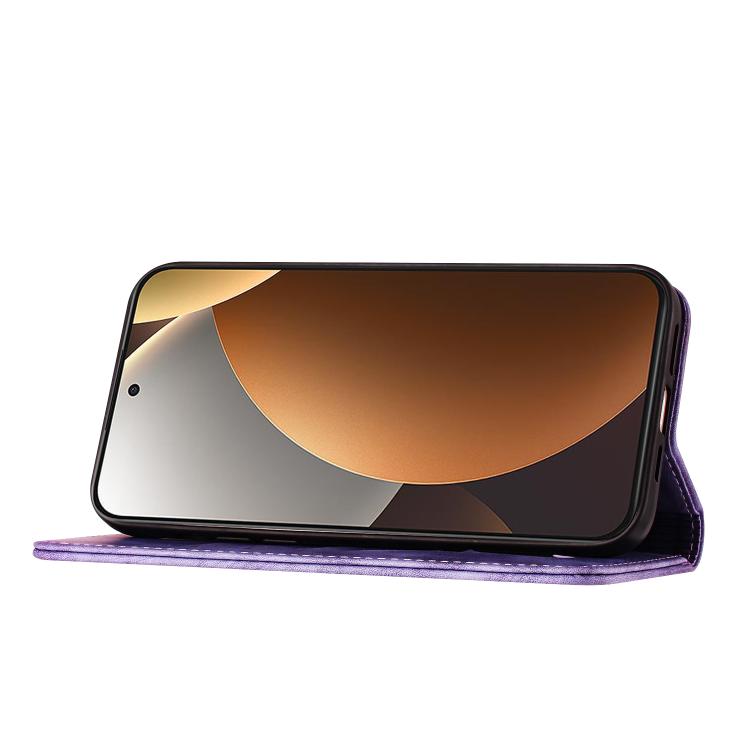 Butterfly Cat Embossing Flip Leather Phone Case, For Redmi Note 15 Pro+ 5G Global 163.3mm, For Redmi Note 15 4G / 5G Global 164mm, For Redmi Note 15 Pro 4G Global 163.2mm, For Redmi Note 15 Pro 5G Global 163.6mm, For Redmi 15C 5G / 4G EU 173mm         ...