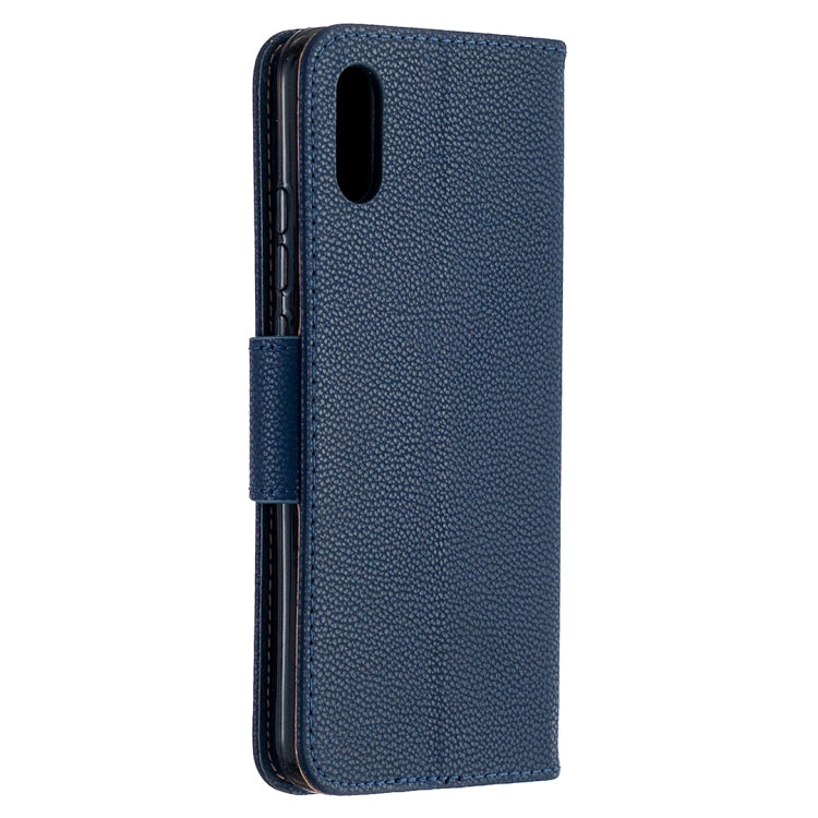 Litchi Texture Pure Color Horizontal Flip PU Leather Case with Holder & Card Slots & Wallet & Lanyard, For Xiaomi Redmi 9A, For Xiaomi Redmi 9C