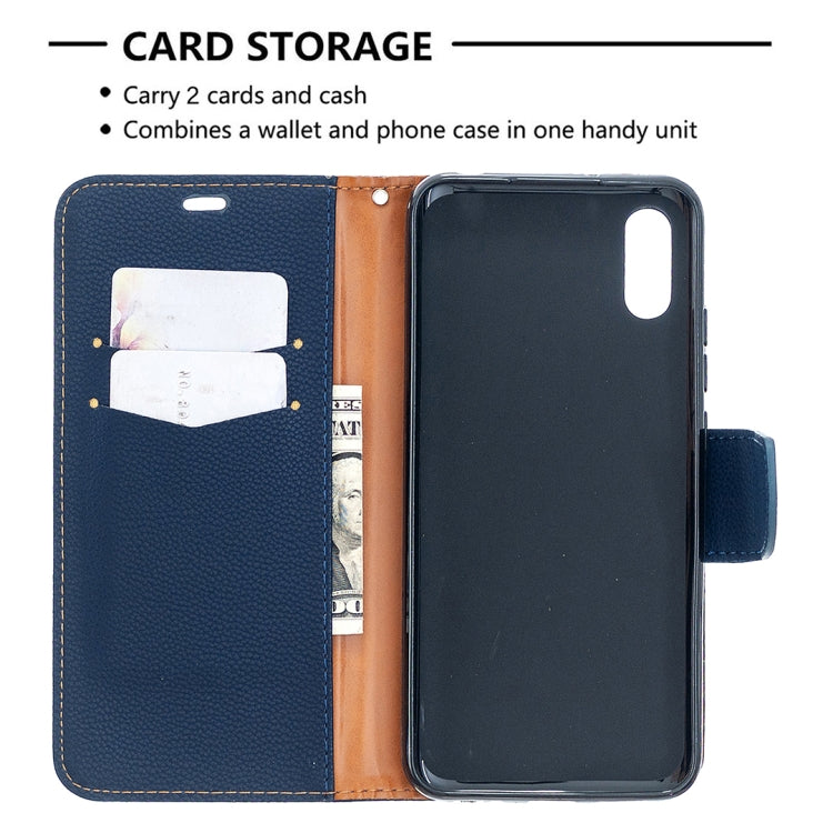 Litchi Texture Pure Color Horizontal Flip PU Leather Case with Holder & Card Slots & Wallet & Lanyard, For Xiaomi Redmi 9A, For Xiaomi Redmi 9C
