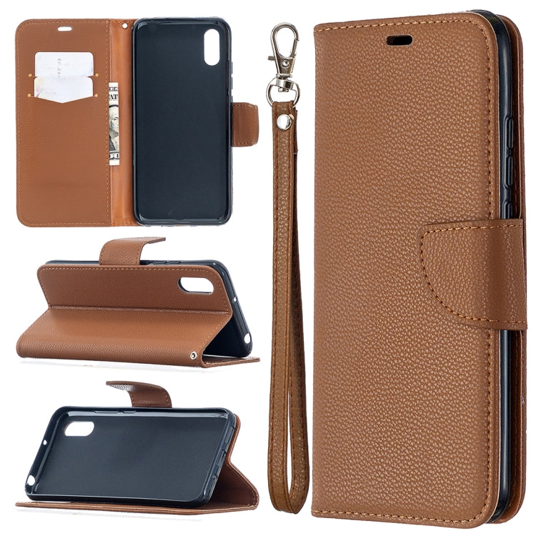Litchi Texture Pure Color Horizontal Flip PU Leather Case with Holder & Card Slots & Wallet & Lanyard, For Xiaomi Redmi 9A, For Xiaomi Redmi 9C