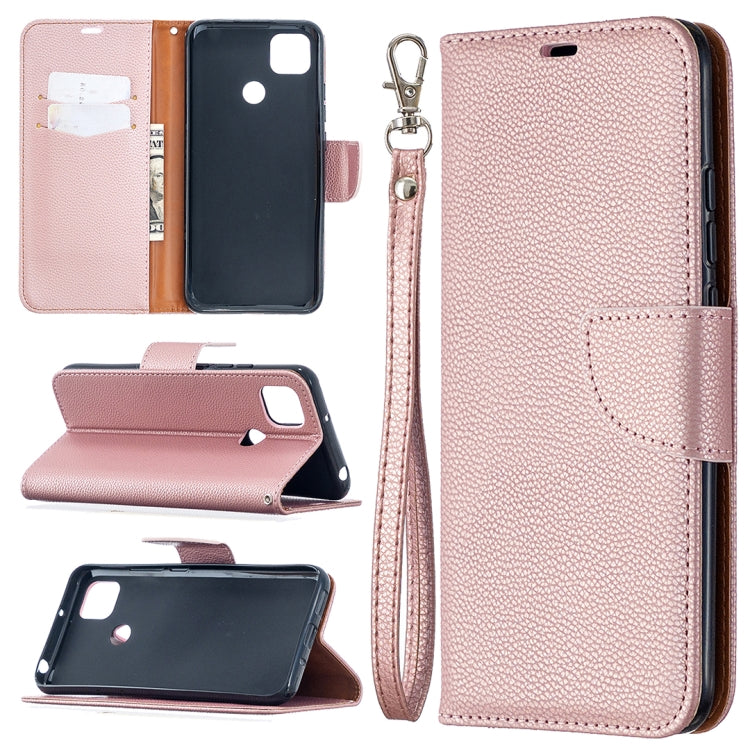 Litchi Texture Pure Color Horizontal Flip PU Leather Case with Holder & Card Slots & Wallet & Lanyard, For Xiaomi Redmi 9A, For Xiaomi Redmi 9C