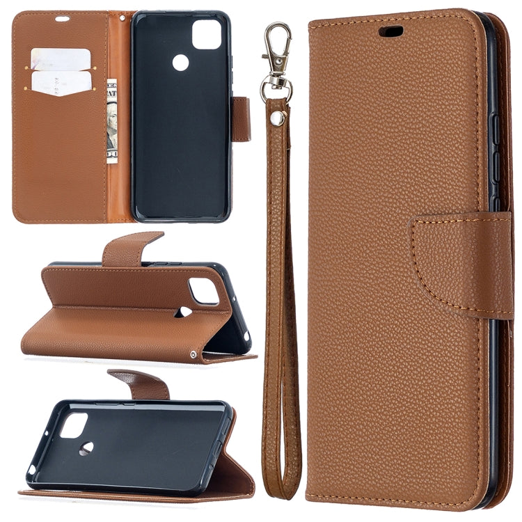 Litchi Texture Pure Color Horizontal Flip PU Leather Case with Holder & Card Slots & Wallet & Lanyard, For Xiaomi Redmi 9A, For Xiaomi Redmi 9C