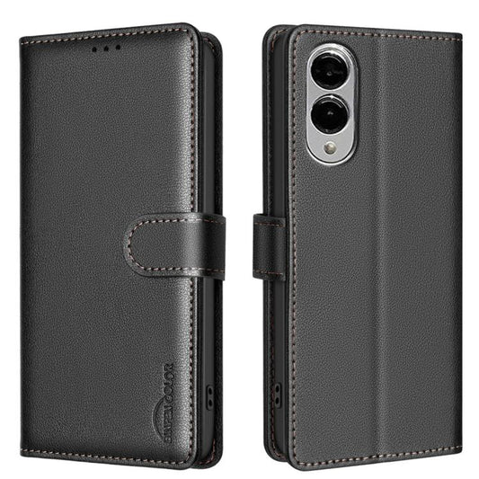 Litchi Texture RFID Anti-theft Leather Phone Case, For Samsung Galaxy S25 Edge 5G, For Samsung Galaxy S25 Ultra 5G