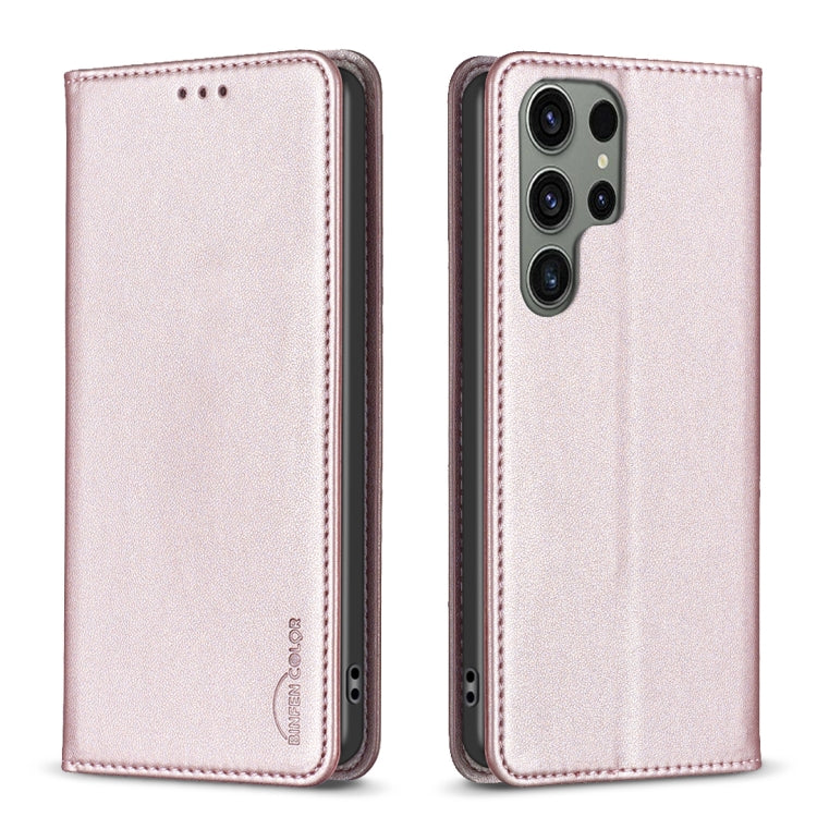Magnetic Leather Phone Case, For Samsung Galaxy S25 Ultra 5G