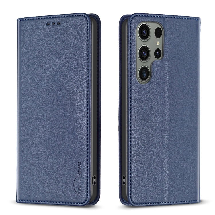 Magnetic Leather Phone Case, For Samsung Galaxy S25 Ultra 5G