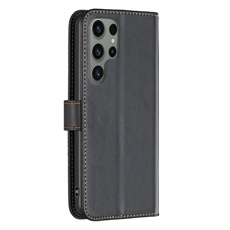Magnetic Buckle Leather Phone Case, For Samsung Galaxy S25 Ultra 5G