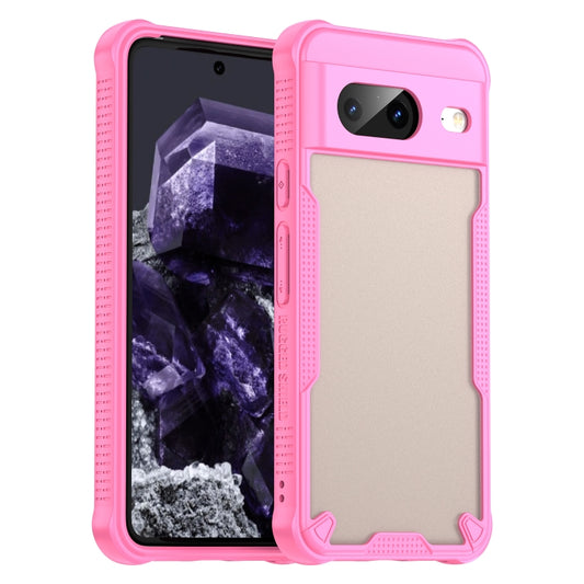 Armor Glaze PC Hybrid TPU Phone Case, For Google Pixel 8, For Google Pixel 6a, For Google Pixel 6 Pro, For Google Pixel 6, For Google Pixel 5a
